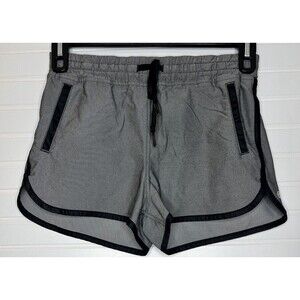 Lululemon Women's Gray Athletic Shorts w/ pocket & drawstring 2” size 4